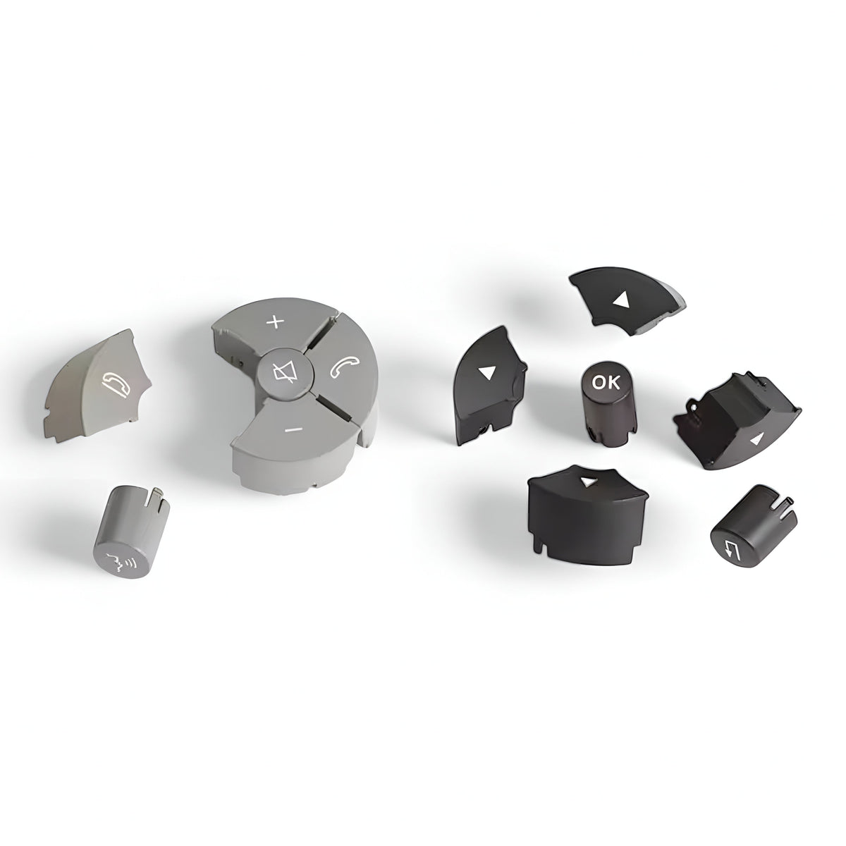 Mercedes-Benz C-Class W204/CLC Multifunction steering wheel buttons replacement (2007 - 2014)