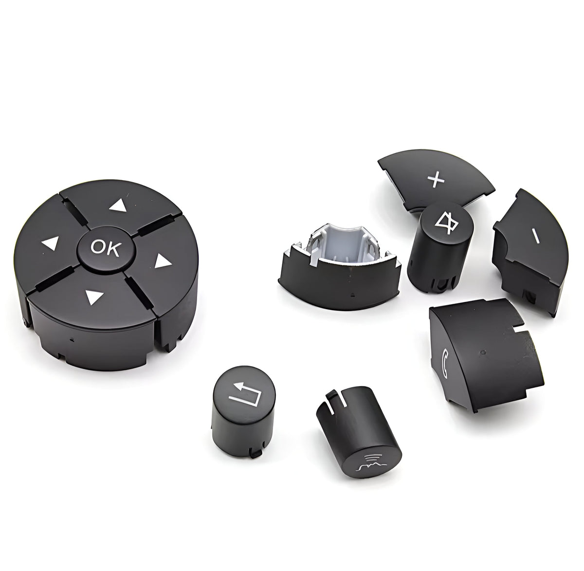 Mercedes-Benz C-Class W204/CLC Multifunction steering wheel buttons replacement (2007 - 2014)