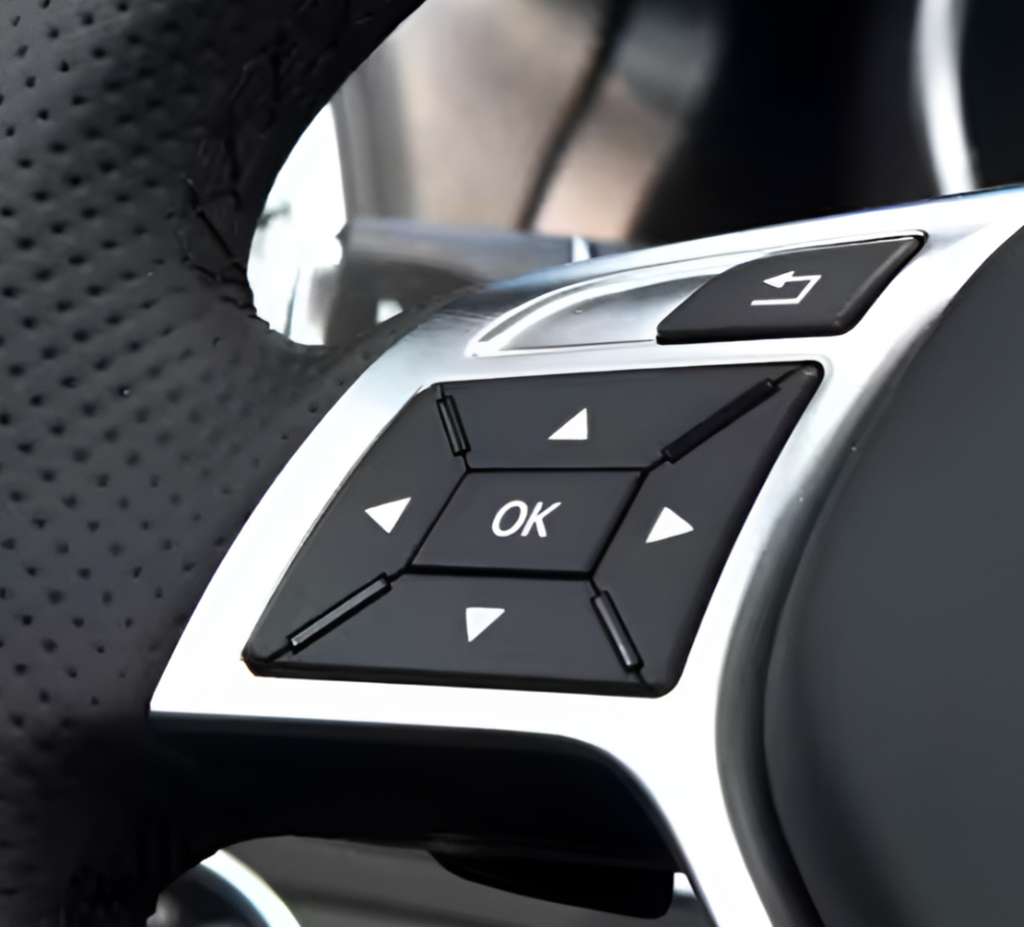 Mercedes-Benz CLS W218 Multifunction steering wheel buttons replacement (2011 - 2018)