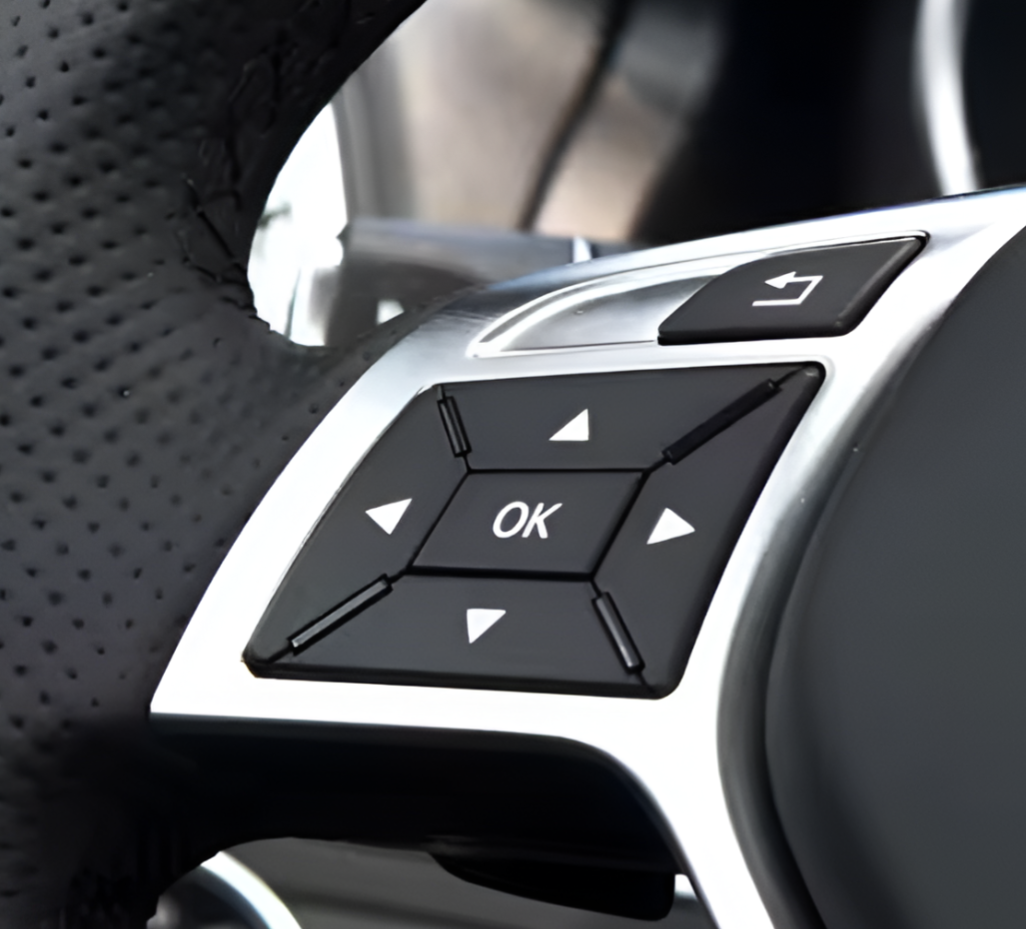 Mercedes-Benz GLK X204 Multifunction steering wheel buttons replacement (2008 - 2015)