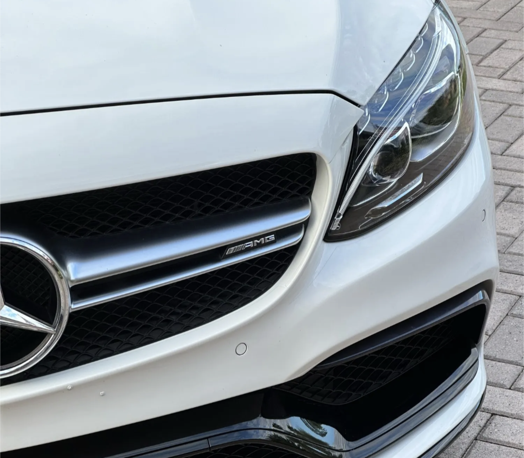Mercedes C-Class Sedan and Coupe C63 AMG Front Lip Splitter C205 W205 (2014 to 2021)
