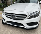 Mercedes C-Class Sedan and Coupe C63 AMG Front Lip Splitter C205 W205 (2014 to 2021)