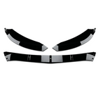 Mercedes C-Class Sedan and Coupe C63 AMG Front Lip Splitter C205 W205 (2014 to 2021)