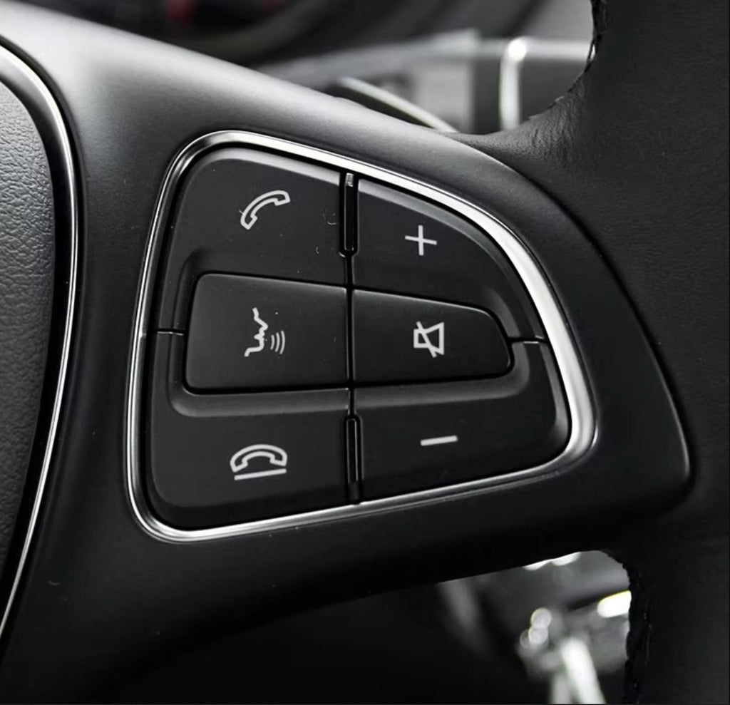 Mercedes-Benz GLC W253 Multifunction steering wheel buttons replacement (2015 - 2022)