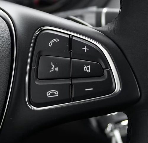 Mercedes-Benz GLC W253 Multifunction steering wheel buttons replacement (2015 - 2022)