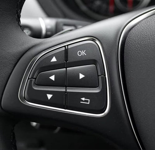 Mercedes-Benz Class C W205 Multifunction steering wheel buttons replacement (2014 - 2021)