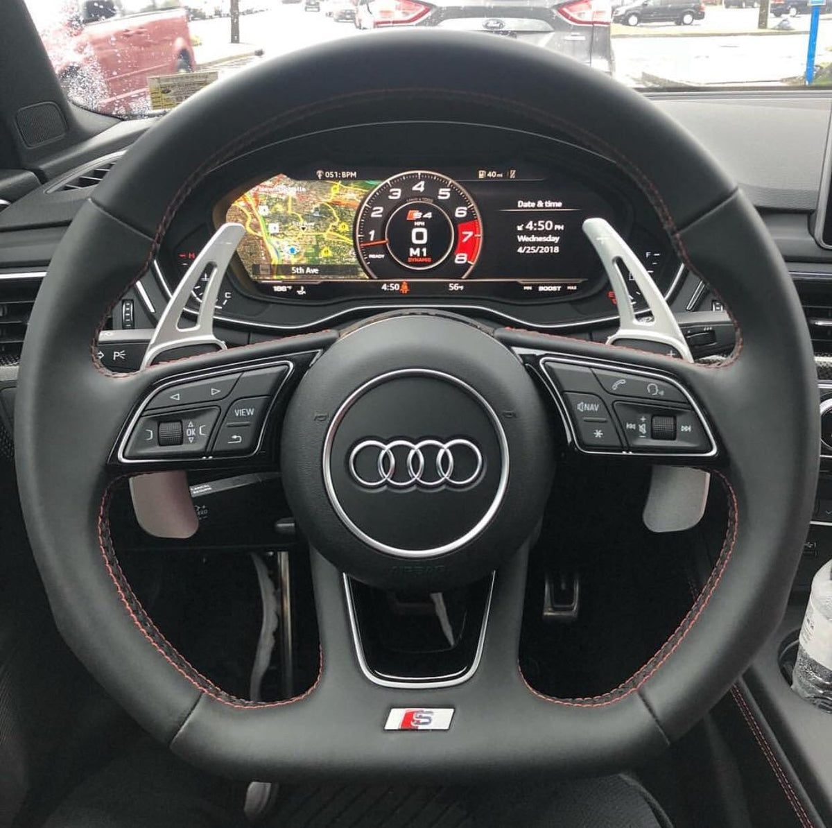 Performance Aluminum Paddle Shifters for Audi A4 B9 (2015 - 2024)