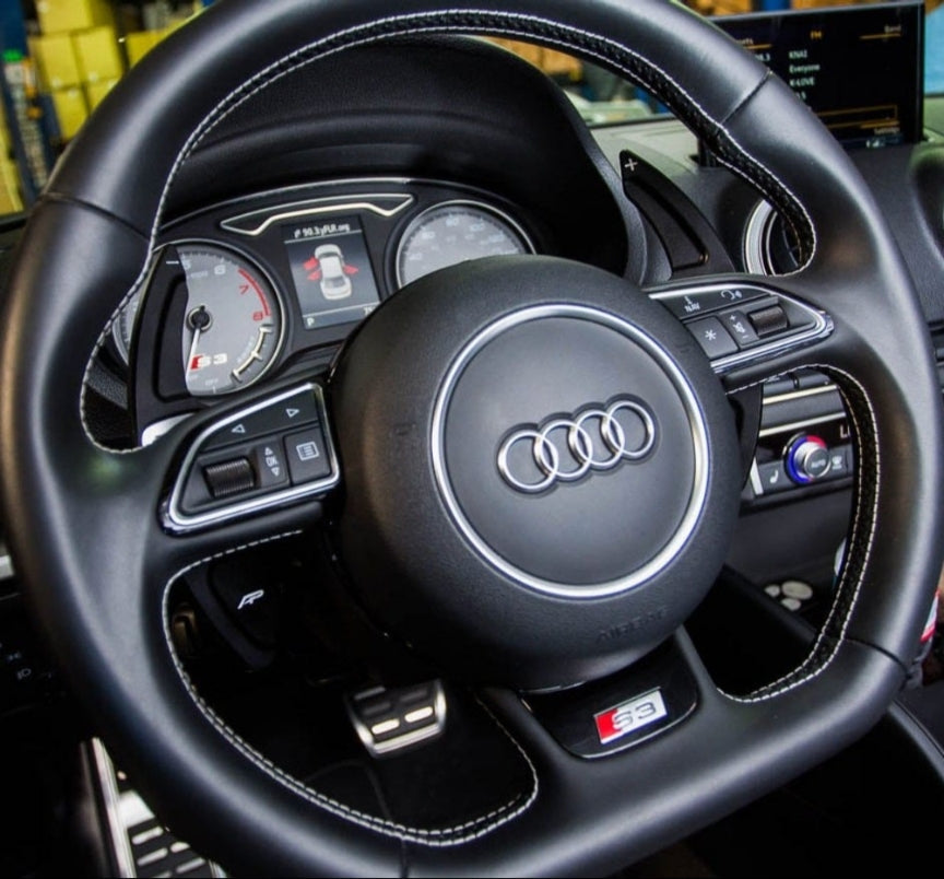 Performance Steering Wheel Paddle Shifters for Audi A4 A5 A6 A7 Q3 Q5 Q7 TT (2010 to 2017)