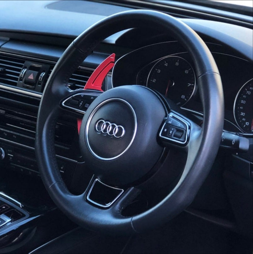 Performance Steering Wheel Paddle Shifters for Audi A4 A5 A6 A7 Q3 Q5 Q7 TT (2010 to 2017)