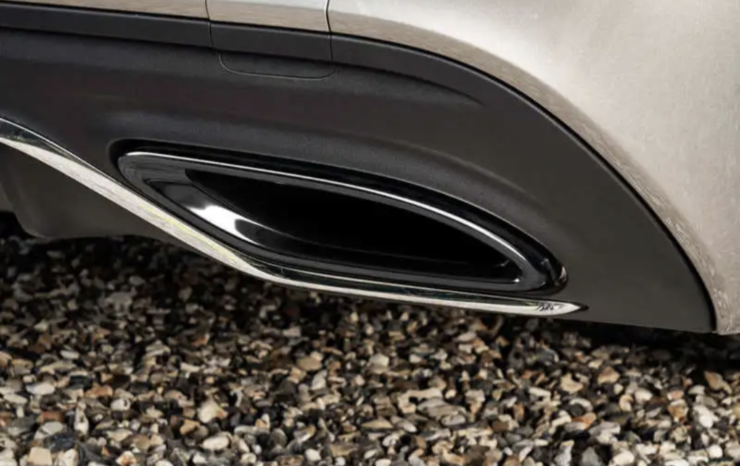 Performance black exhaust tips for Mercedes-Benz GLE W166 - 2015 to 2019