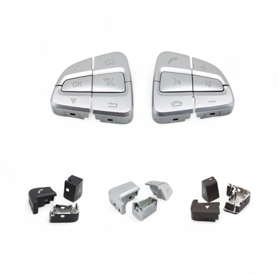 Mercedes-Benz GL GLS X166 Multifunction steering wheel buttons replacement (2012 - 2019)