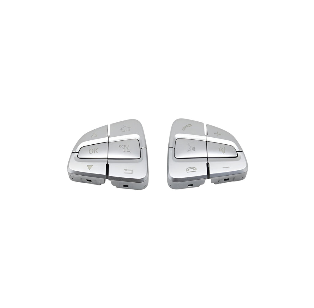 Mercedes-Benz GL GLS X166 Multifunction steering wheel buttons replacement (2012 - 2019)