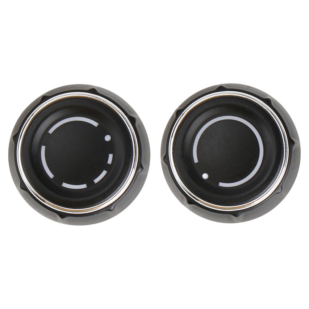 Set of 2 Volume and PCM Media Control Knobs for Porsche Panamera (971) - 2010 to 2017