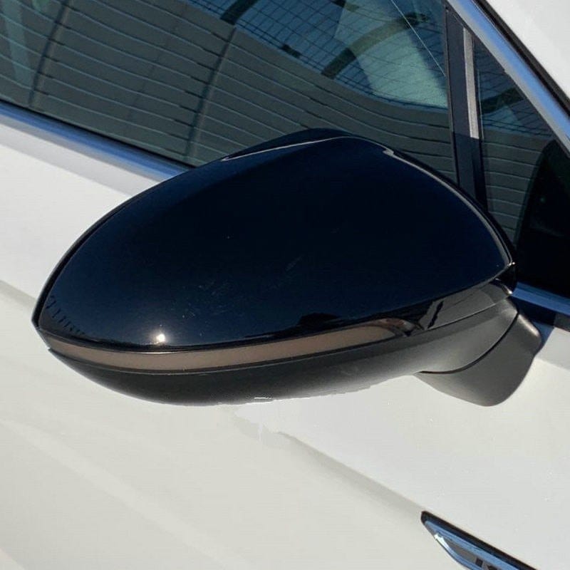 Volkswagen Passat CC glossy black mirror caps (MY 2009-2015)