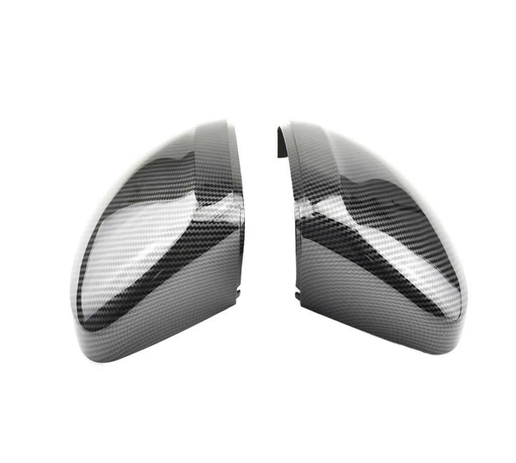 Volkswagen Tiguan carbon fiber look mirror caps (MY 2017-2020)
