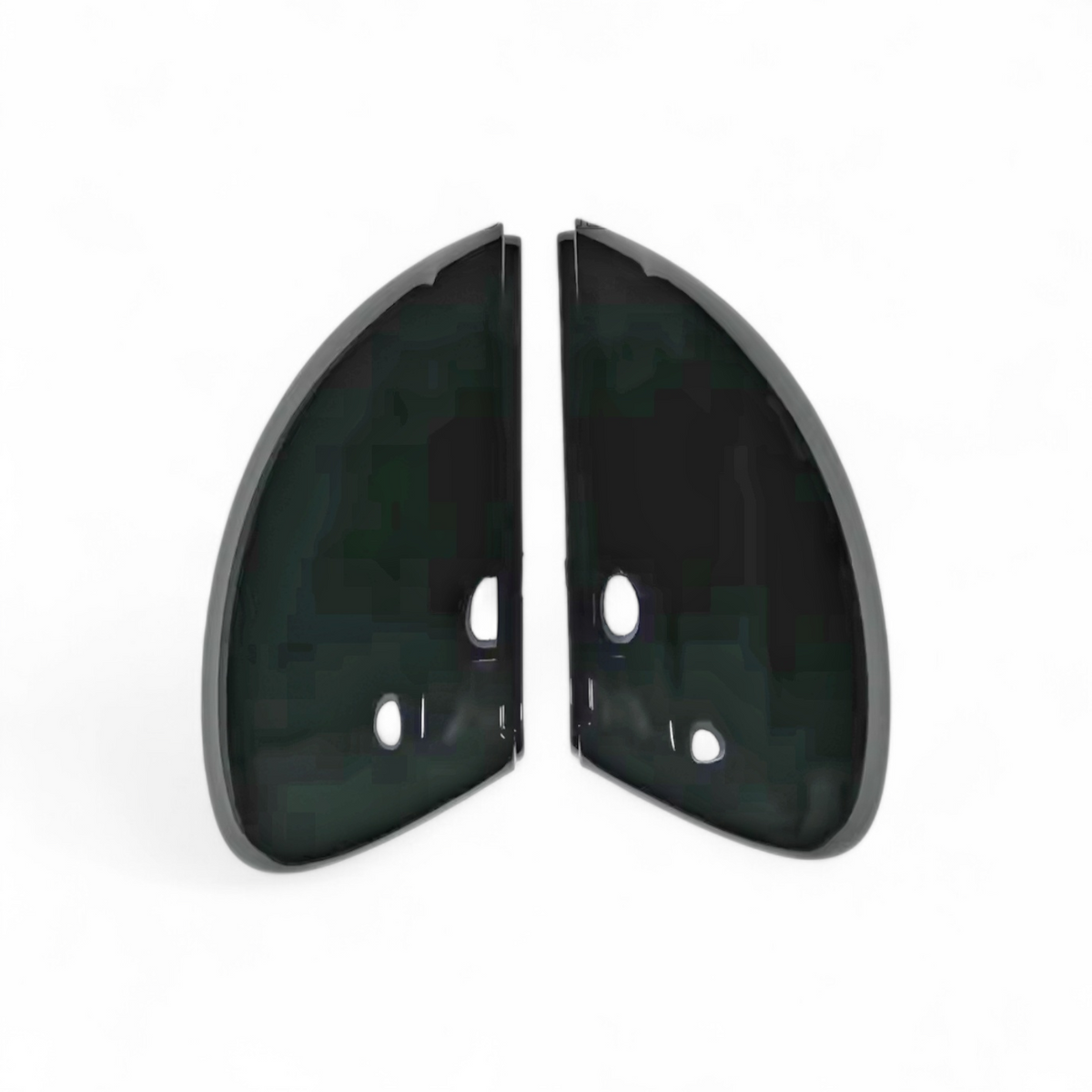 Volkswagen Tiguan II Glossy Black Mirror Caps (MY 2017-2020)