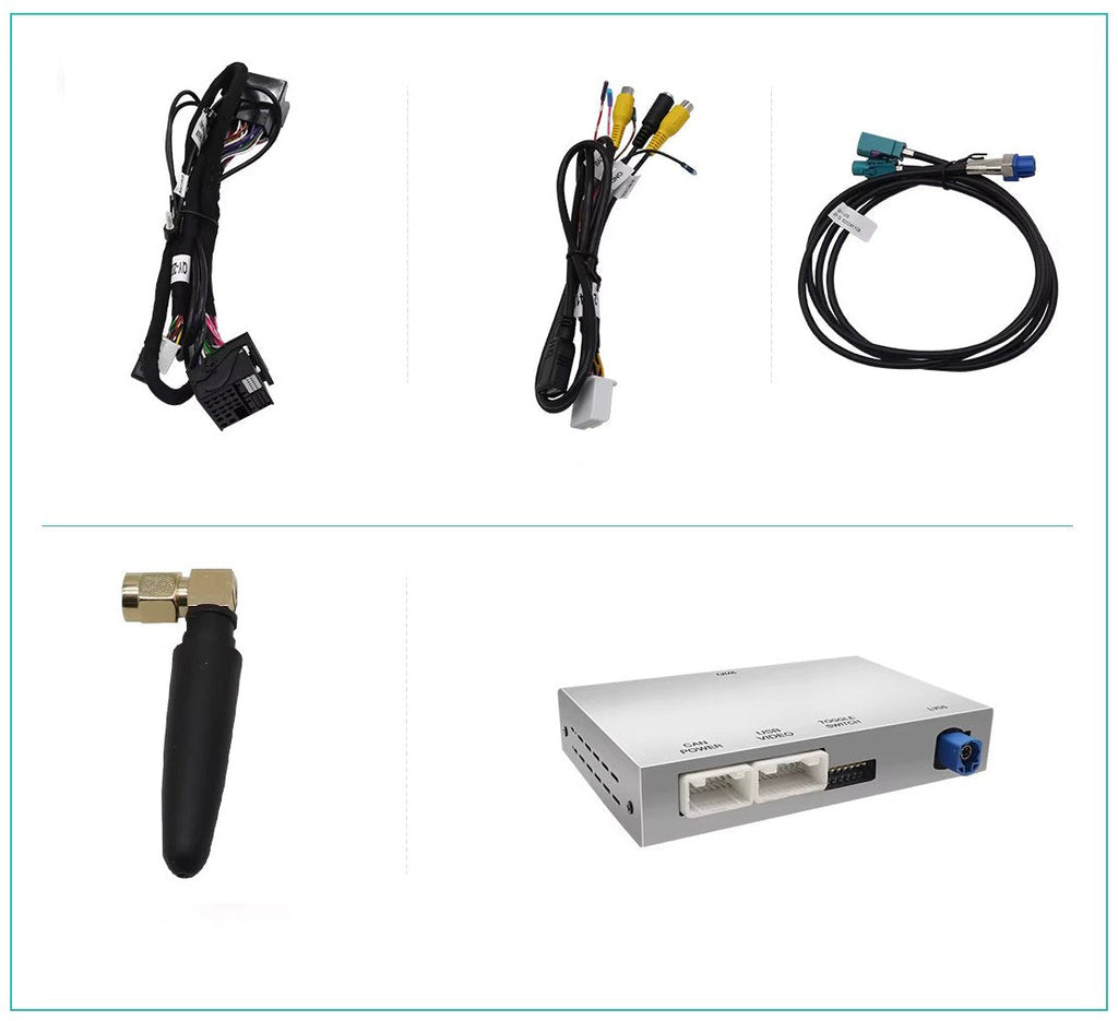 Wireless Apple CarPlay/AndroidAuto retrofit kit for Mercedes GLA X156 (2012-2016)