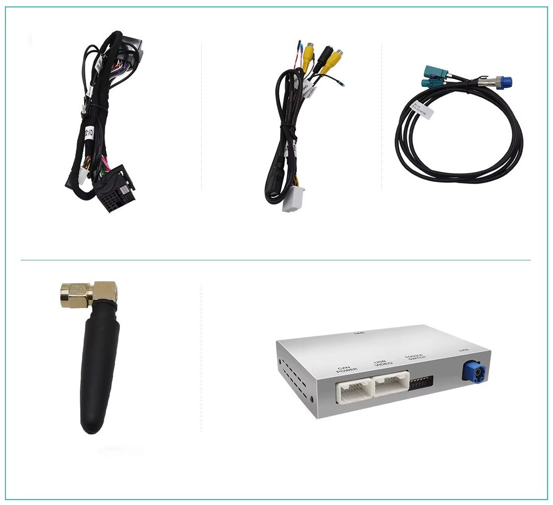 Wireless Apple CarPlay/AndroidAuto retrofit kit for Mercedes GLA X156 (2012-2016)