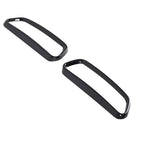 Audi A6 C7 Gloss Black Exhaust Tips - 2011 to 2018