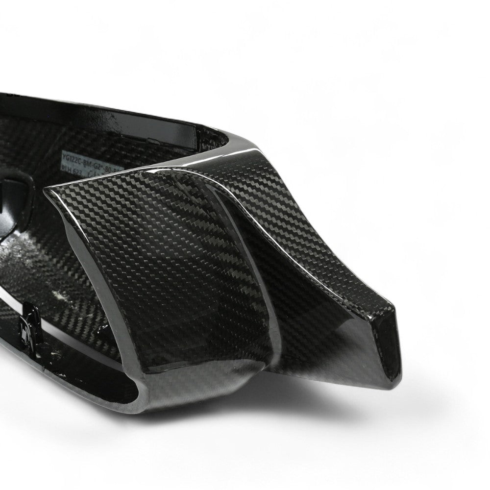 BMW Carbon Fiber Mirror Caps for BMW 5 Series G30 M5 Competition-Look - 2018 to 2023