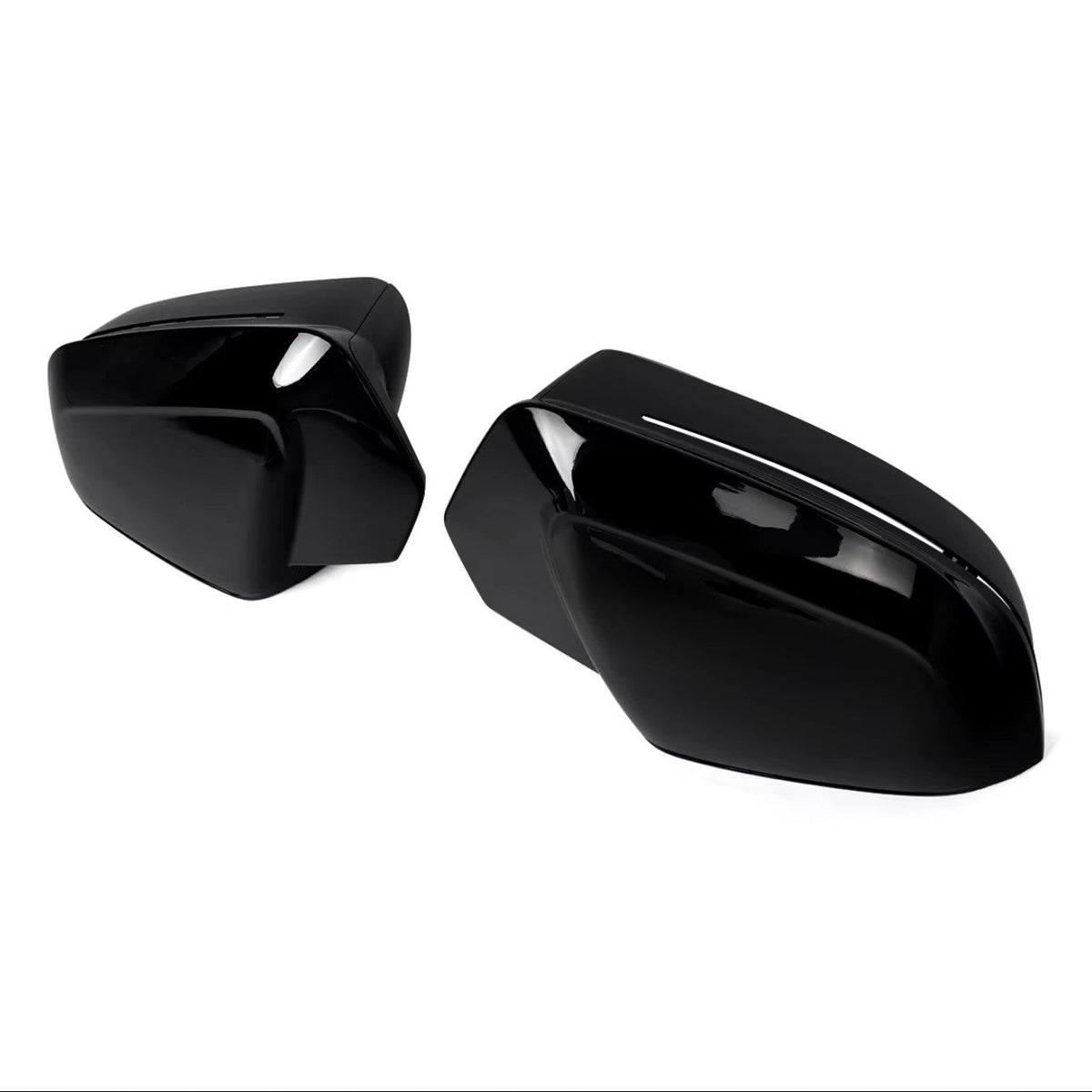 M-look Glossy Black Side Mirror Caps for BMW 7 Series G70 - 2023 to 2026