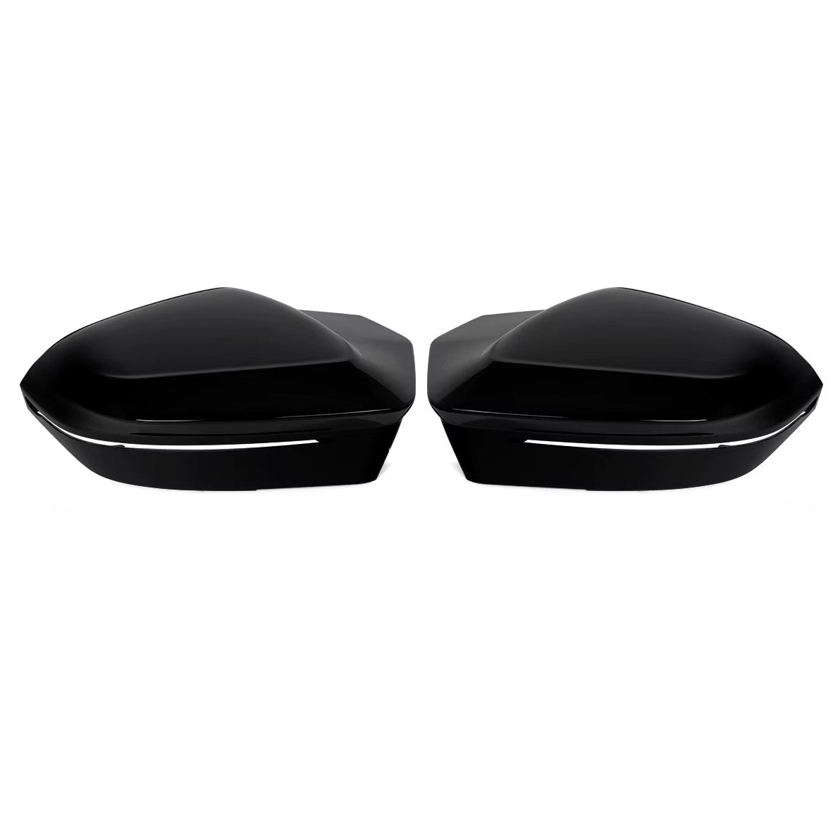 M-look Glossy Black Side Mirror Caps for BMW X3 G45 - 2024 to 2026