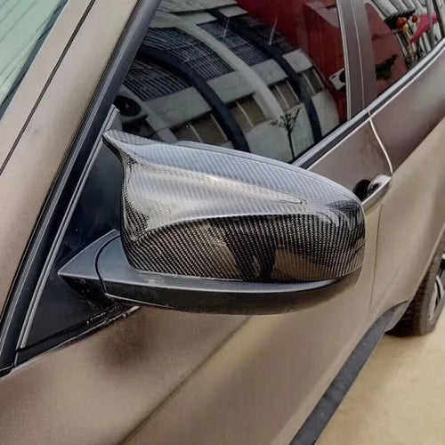 BMW M-look Carbon Fiber Mirror Caps for BMW X7 G07 - 2019 to 2025