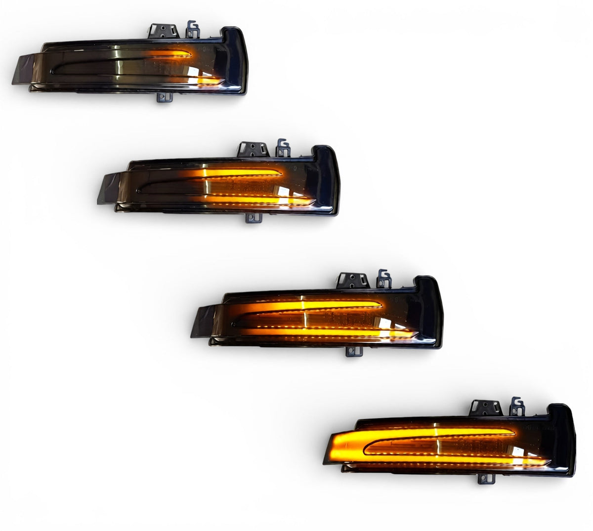 LED Mirror Dynamic Sequential Turn Signals Indicators for Mercedes GLA X156 - 2014 to 2020