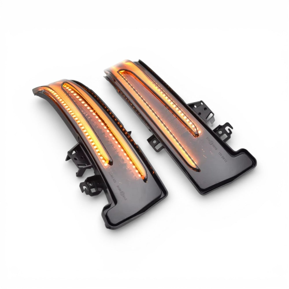 LED Mirror Dynamic Sequential Turn Signals Indicators for Mercedes S-Class W221 - 2007 to 2012