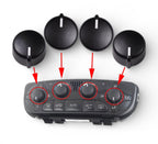Air Conditionning buttons for Mercedes C-Class W203 - 2000 to 2007