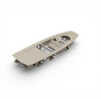 Window Switch Trim Plates in Black, Beige, Gray and Carbon look for BMW 3 Series F30 - 2012 to 2019