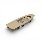 Window Switch Trim Plates in Black, Beige, Gray and Carbon look for BMW 4 Series F32 M4 F82 - 2012 to 2019